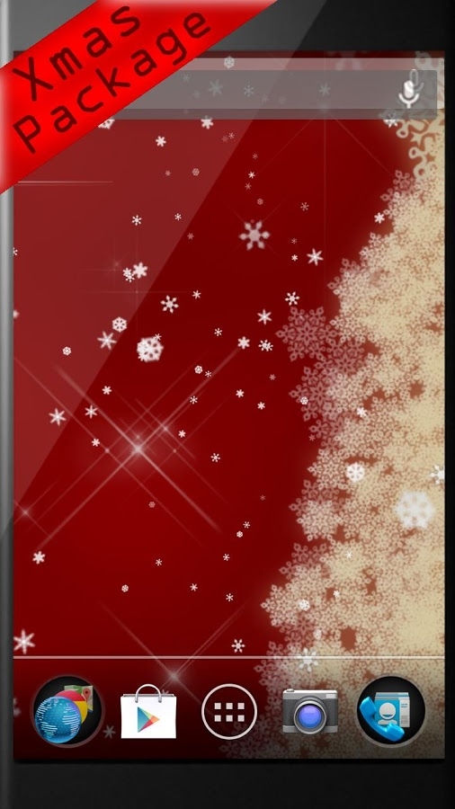 桜吹雪とクリスマス ライブ壁紙のスクリーンショット 2枚目 Iphoneアプリ Appliv