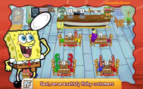 「SpongeBob Diner Dash Deluxe」のスクリーンショット 2枚目