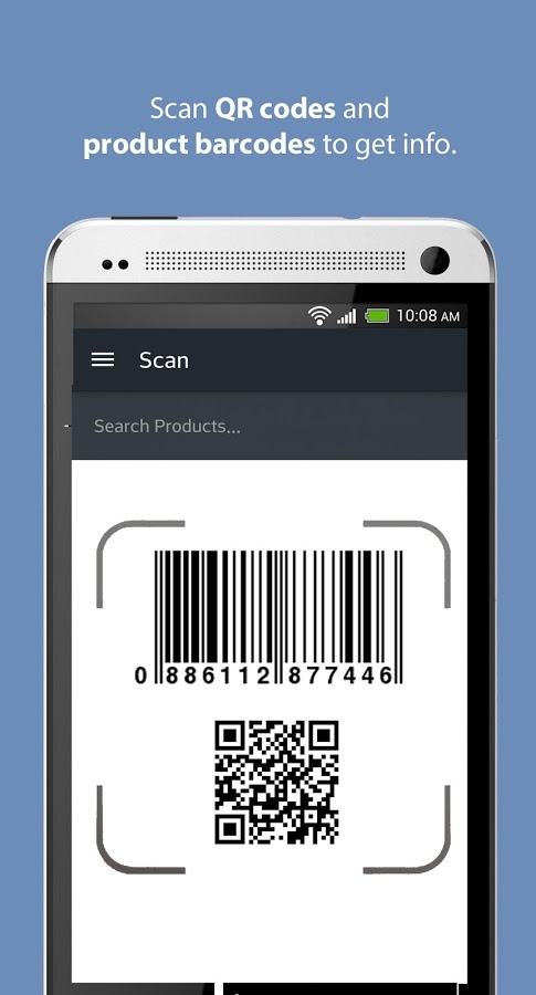 「ScanLife Barcode & QR Reader」のスクリーンショット 1枚目