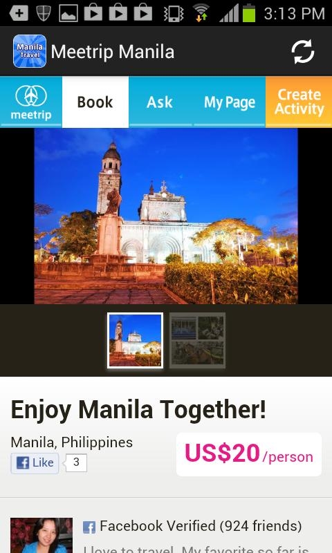 「マニラ旅行ガイド：地元の人が案内するフィリピン穴場観光ツアー」のスクリーンショット 3枚目