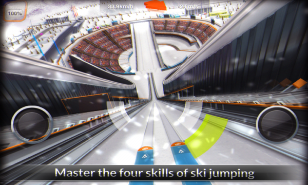 「Super Ski Jump Free」のスクリーンショット 2枚目