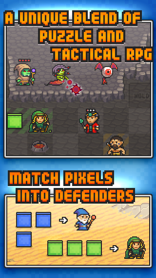 「Pixel Defenders Puzzle」のスクリーンショット 2枚目