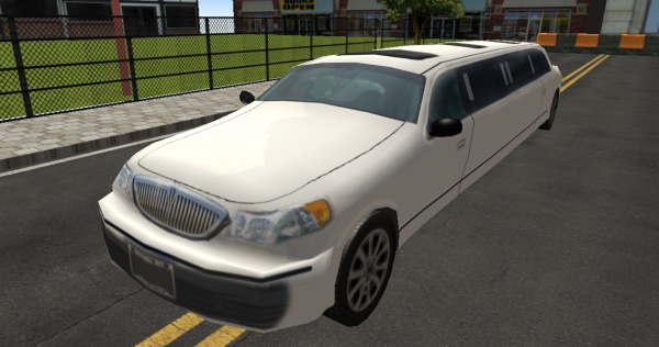 「リムジンの市駐車場3D2 3D parking game」のスクリーンショット 1枚目