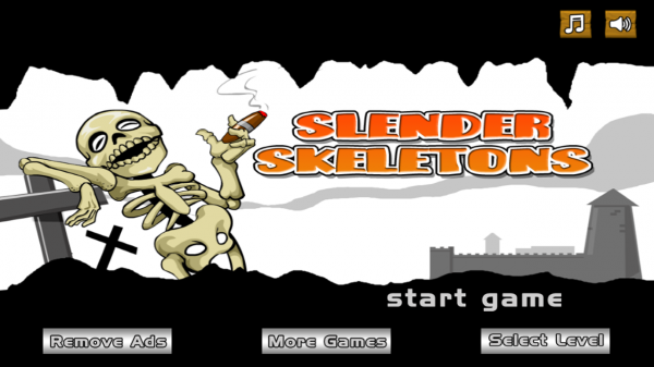 「Slender Skeletons FREE」のスクリーンショット 1枚目