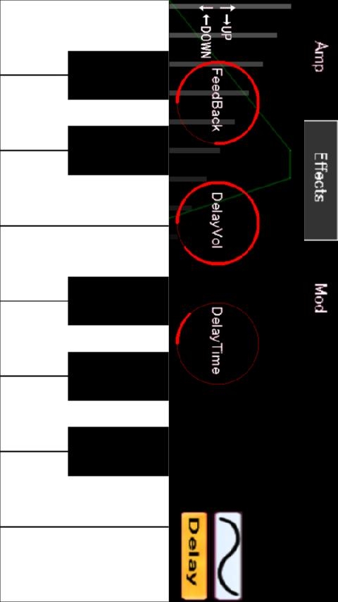 「アナログシンセサイザーFree:キーボードピアノ楽器」のスクリーンショット 2枚目