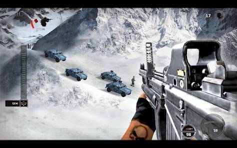 「Mountain Sniper Shooting: FPS」のスクリーンショット 1枚目