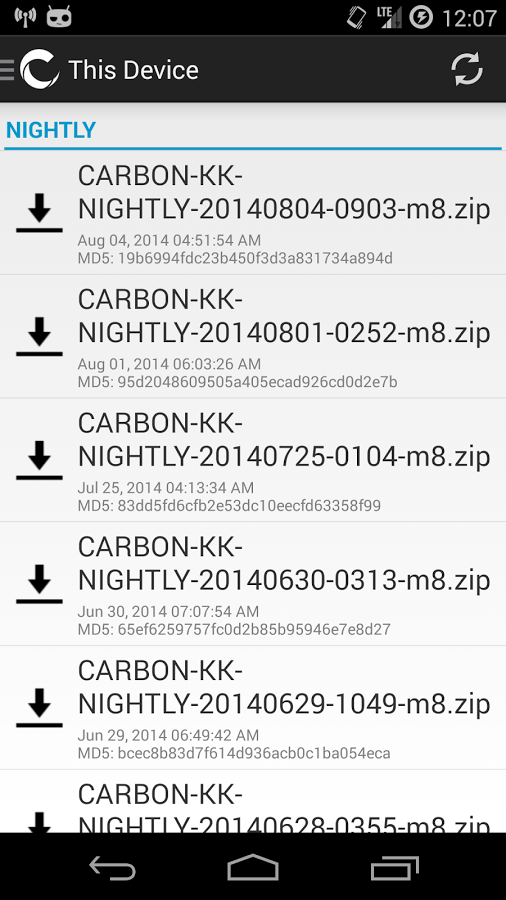 「Carbon Download Pro/Donate」のスクリーンショット 1枚目