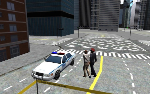 「警察の駐車場3D拡張」のスクリーンショット 1枚目