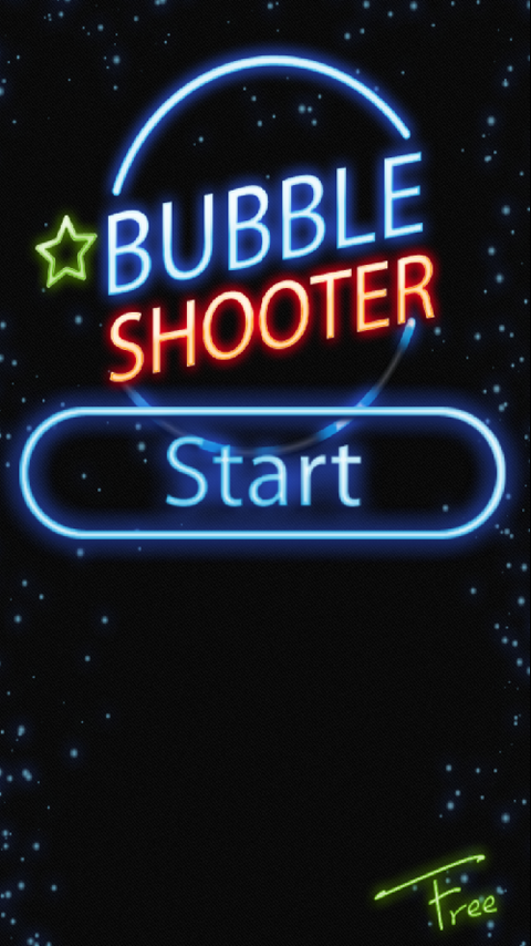 「Bubble Shooter」のスクリーンショット 1枚目
