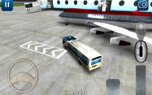 「3D空港バス駐車場」のスクリーンショット 2枚目