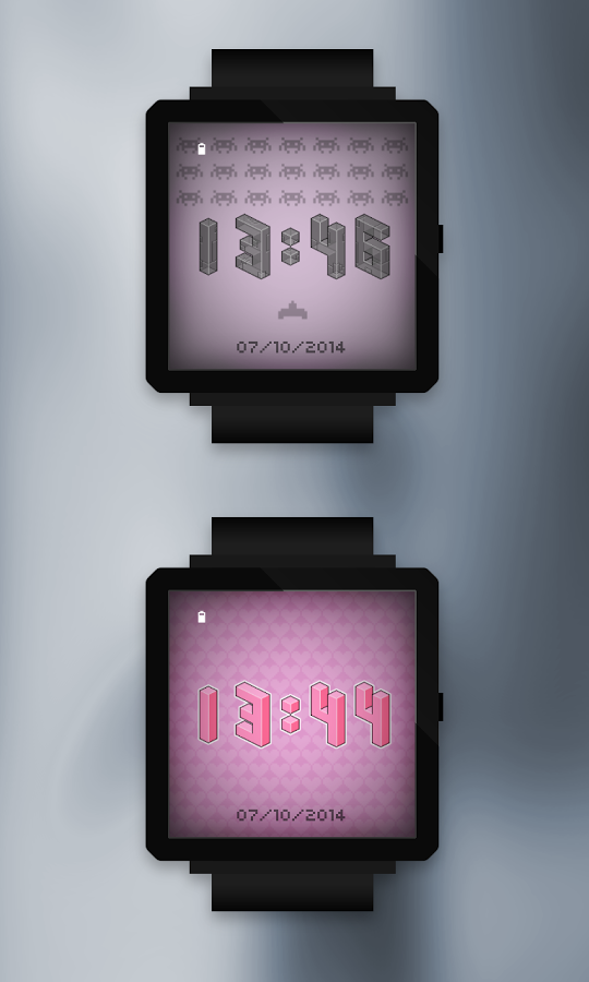 「Pixel Art Clock」のスクリーンショット 2枚目