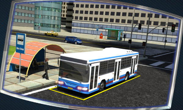 「Bus Driver 3D」のスクリーンショット 2枚目