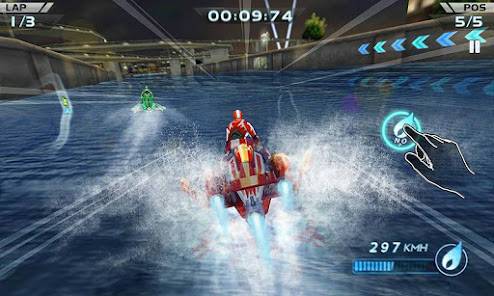 「パワーボートレーシング 3D - Powerboat」のスクリーンショット 2枚目