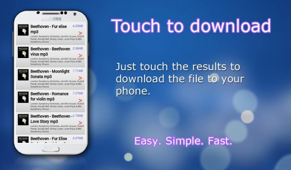 「Simple MP3 Downloader Songs」のスクリーンショット 2枚目