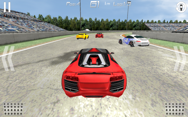「本物のレーシング3D」のスクリーンショット 2枚目