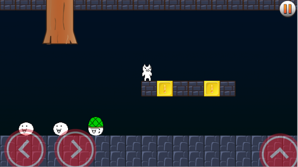 「Cat Mario World : Super Syobon」のスクリーンショット 3枚目