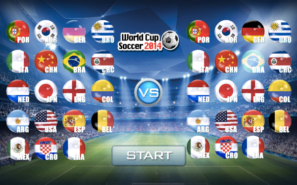 「ワールドカップ2014ゲーム 無料」のスクリーンショット 3枚目