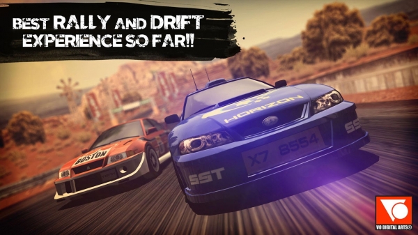 「Rally Racer Drift」のスクリーンショット 1枚目