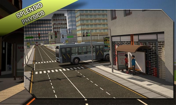 「バス運転手の3Dシミュレータ」のスクリーンショット 3枚目