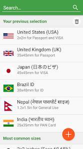 「パスポート写真メーカー – ビザ/パスポート写真エディター」のスクリーンショット 2枚目
