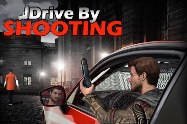 「Drive By Shooting (3d Game)」のスクリーンショット 1枚目