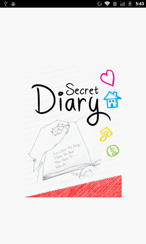 「Secret Diary」のスクリーンショット 1枚目
