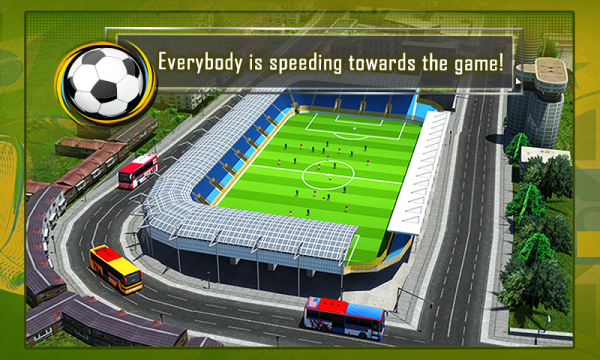 「Soccer Fan Bus Driver 3D」のスクリーンショット 2枚目