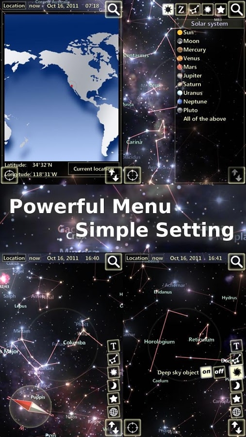 「Star Tracker - Mobile Sky Map」のスクリーンショット 3枚目