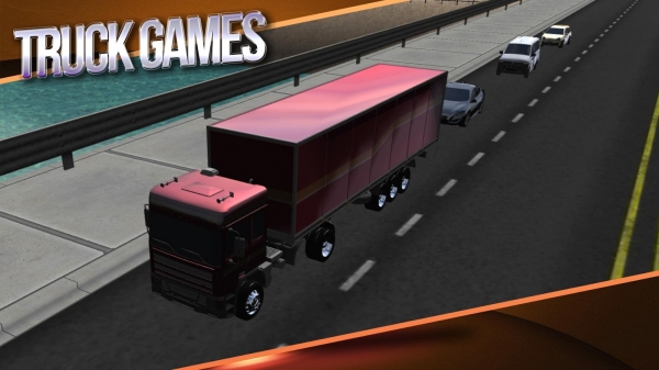 「Legend Truck Simulator 3D」のスクリーンショット 1枚目