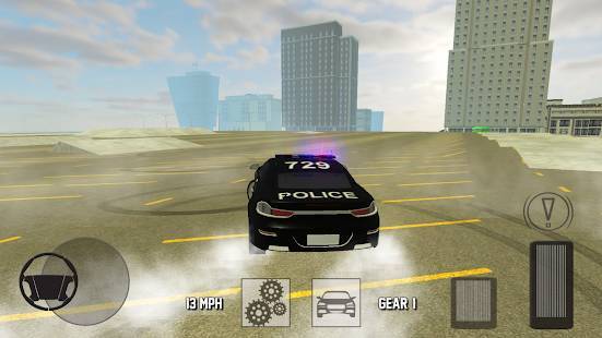 「Tuning Police Car Drift」のスクリーンショット 1枚目