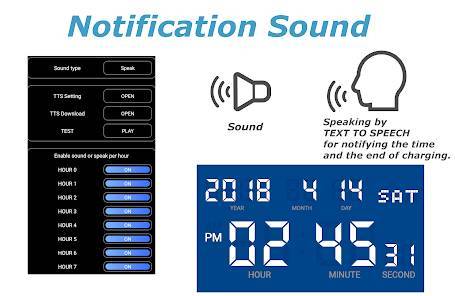 「シンプルデジタル時計 - デジタルクロック SHG2 簡易版」のスクリーンショット 2枚目