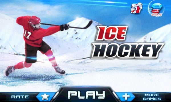 「アイスホッケー3D - Ice Hockey」のスクリーンショット 2枚目