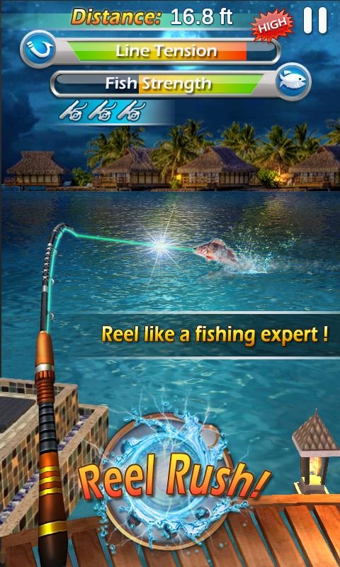 「フィッシングマニア - Fishing Mania 3D」のスクリーンショット 3枚目