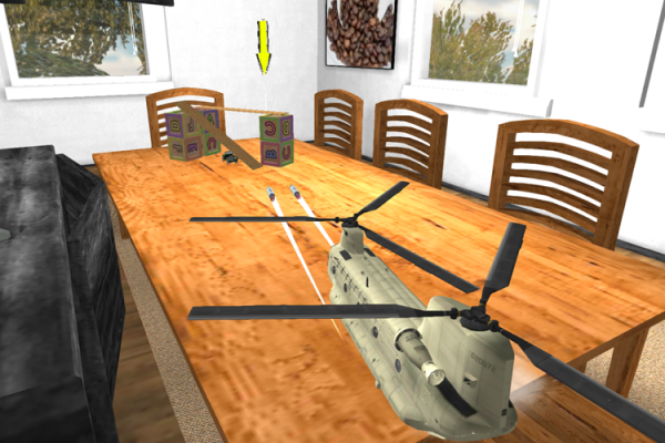 「RC Helicopter Flight Simulator」のスクリーンショット 1枚目