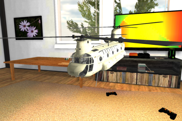 「RC Helicopter Flight Simulator」のスクリーンショット 3枚目