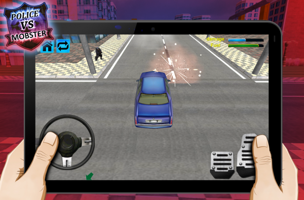 「ギャング駐車場3D VS警察」のスクリーンショット 2枚目