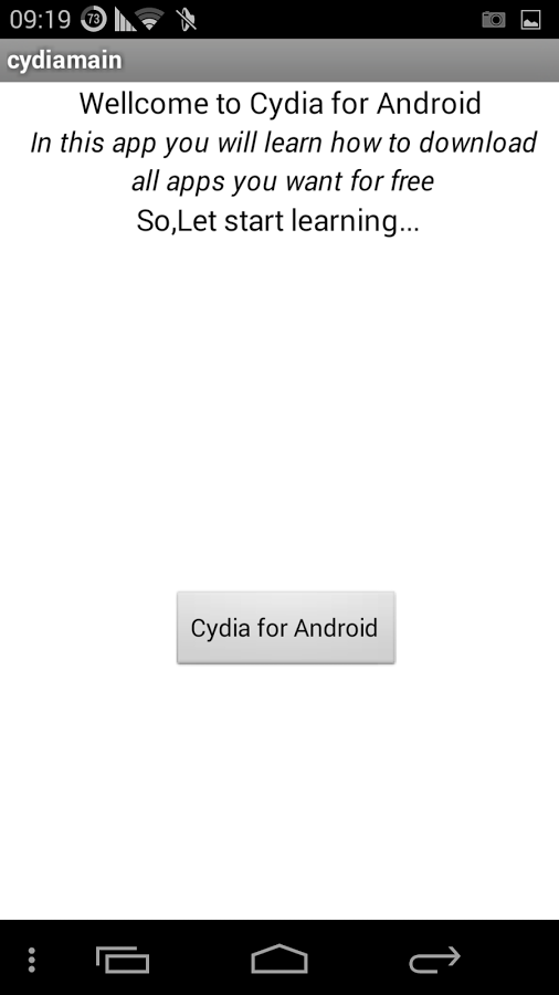 「Cydia」のスクリーンショット 1枚目