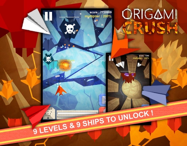 「Origami Crush : Gamers Edition」のスクリーンショット 1枚目