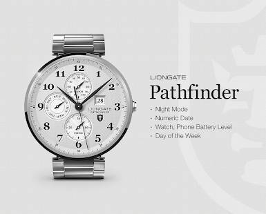 「Pathfinder watchface by Liongate」のスクリーンショット 2枚目