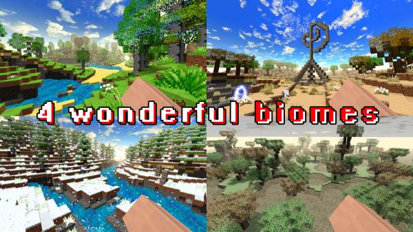 「SimpleCraft 2: Biomes」のスクリーンショット 1枚目