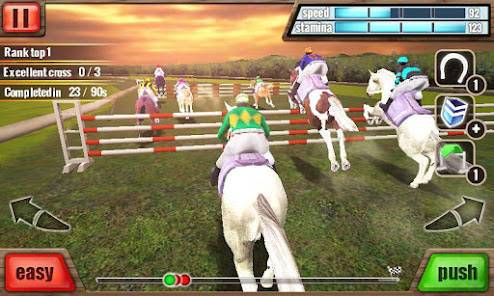 「競馬 3D - Horse Racing」のスクリーンショット 1枚目
