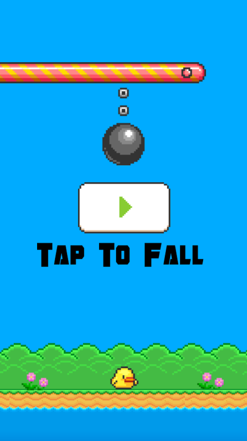 「PIPIPI FALL：海の底へ脱出-簡単アクションゲーム」のスクリーンショット 1枚目