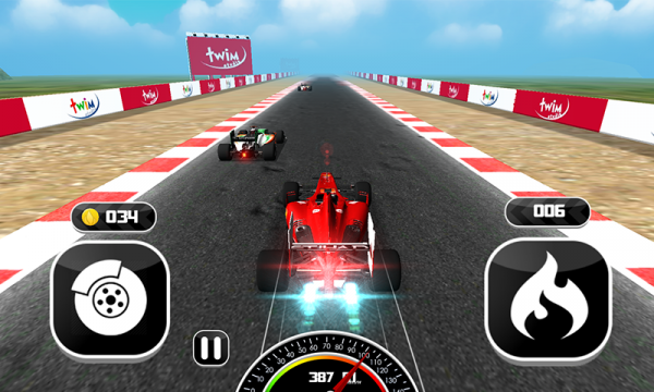 「Formula Real Racing 3D」のスクリーンショット 2枚目