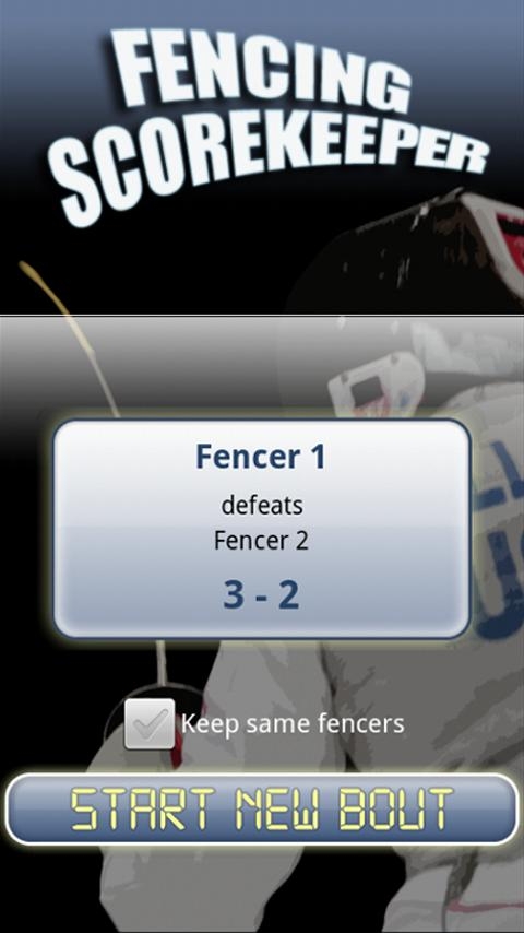 「Fencing ScoreKeeper FREE」のスクリーンショット 2枚目