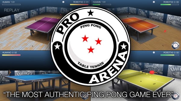 「Pro Arena Table Tennis LITE」のスクリーンショット 1枚目