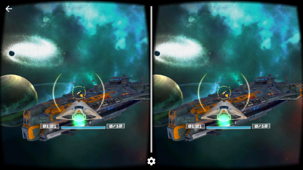 「Deep Space Battle VR」のスクリーンショット 1枚目