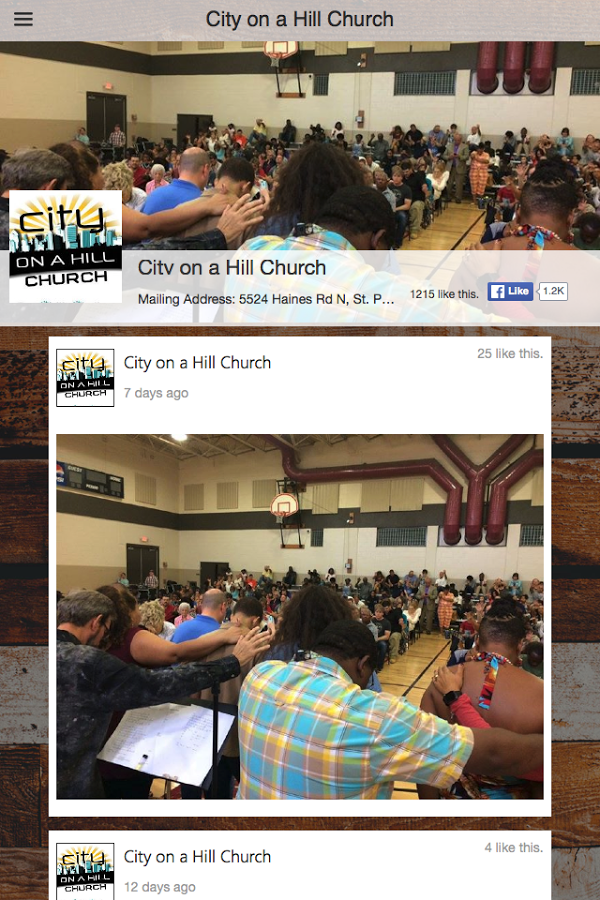 「City on a Hill Church - FL」のスクリーンショット 2枚目
