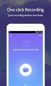 「Apowersoft Android録画アプリ」のスクリーンショット 1枚目