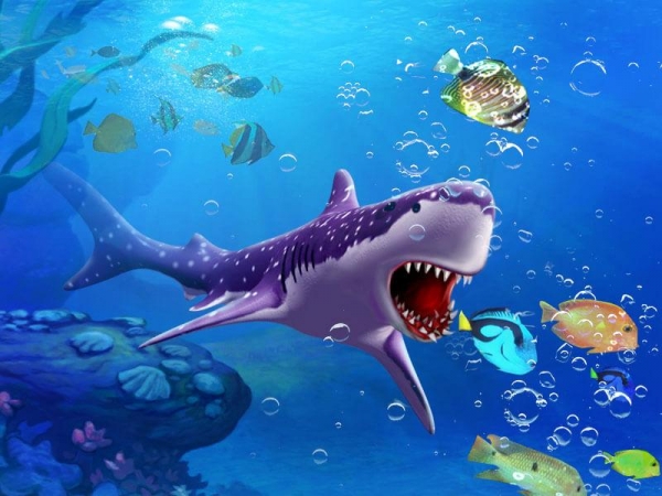 「Shark Simulator 3d Game」のスクリーンショット 3枚目