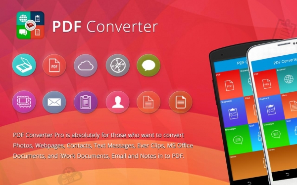 「PDF Converter:Documents To PDF」のスクリーンショット 1枚目